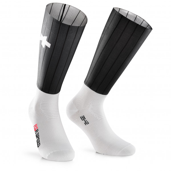 Image of ASSOS - RSR Speed Socks - Velosocken Gr 0 - 35-38 grau