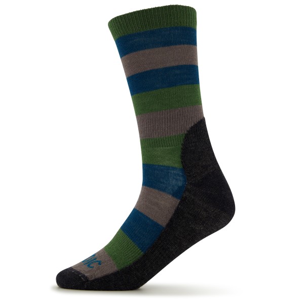 Image of Stoic - Merino Kid"s Trekking Crew Socks - Wandersocken Gr 27-30;31-34 blau;schwarz'