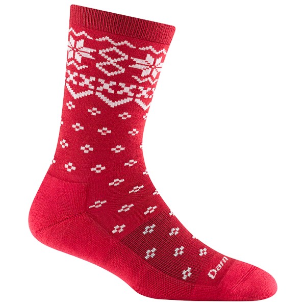 Image of Darn Tough - Women"s Shetland Crew Lightweight with Cushion - Multifunktionssocken Gr L rot'