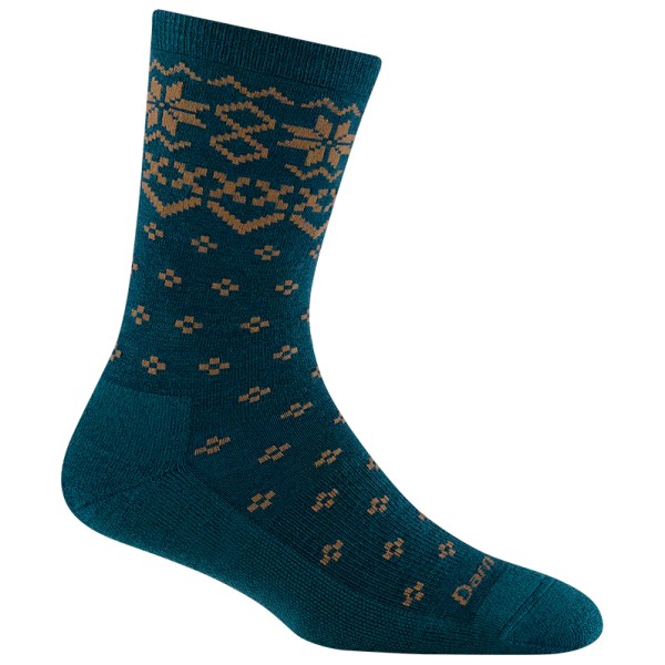 Image of Darn Tough - Women"s Shetland Crew Lightweight with Cushion - Multifunktionssocken Gr L blau'
