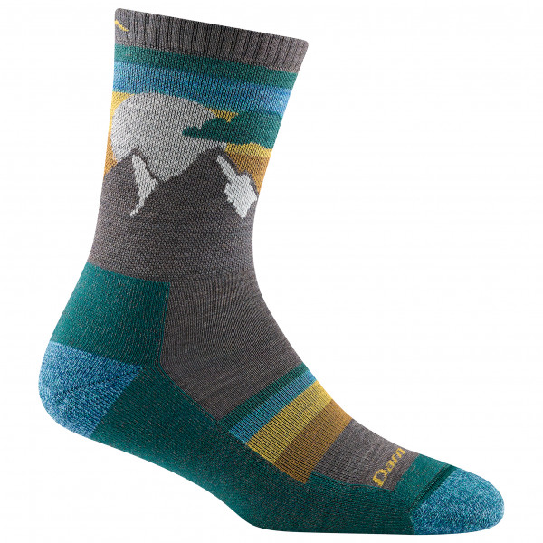 Image of Darn Tough - Women"s Sunset Ledge Micro Crew Lightweight Cushn - Wandersocken Gr L bunt'