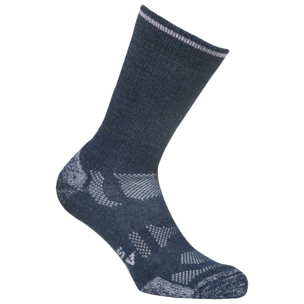 Image of Alpacasocks&Co - Outdoor Merino Crew - Merinosocken Gr 42-45 blau