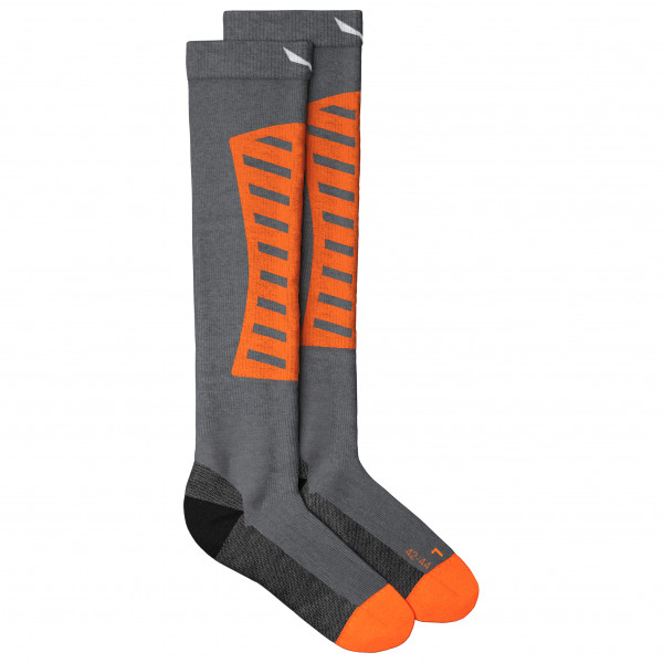 Image of Salewa - Sella Dryback Alpine Merino Sock - Skisocken Gr 42-44 grau