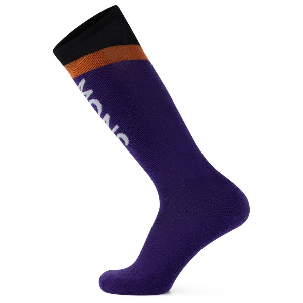 Image of Mons Royale - Ultra Cushion Merino Snow Sock - Skisocken Gr L - EU: 42-44;M - EU: 39-41;S - EU: 35-38;XL - EU: 45-47 schwarz