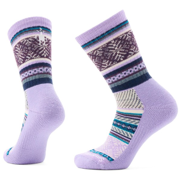 Image of Smartwool - Everyday Fair Isle Sweater Crew - Multifunktionssocken Gr L lila