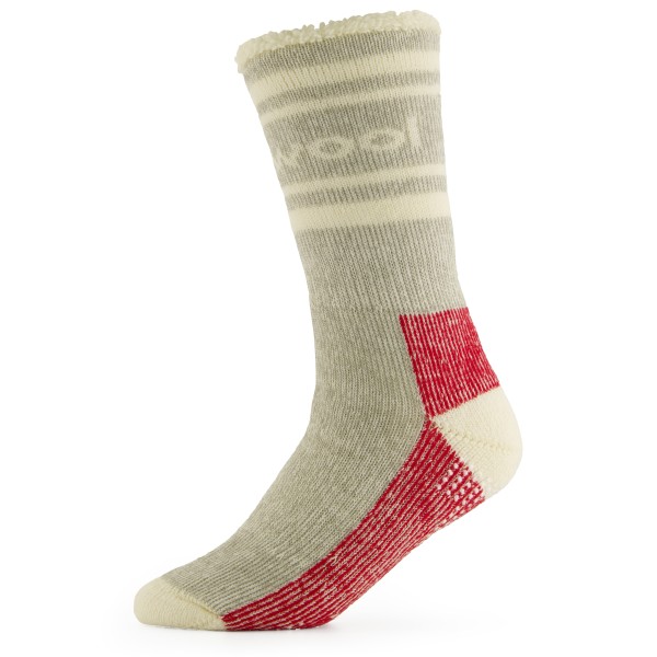 Image of Smartwool - Everyday Slipper Sock Crew - Multifunktionssocken Gr L;M;XL braun;grau