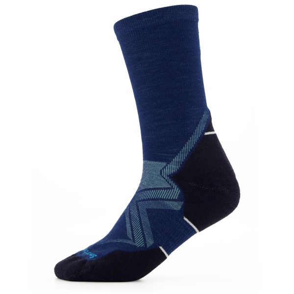 Image of Smartwool - Run Cold Weather Targeted Cushion Crew - Laufsocken Gr M blau