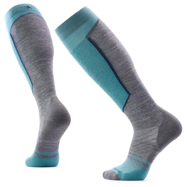 Smartwool Ski Targeted Cushion OTC Skisokken Grijs
