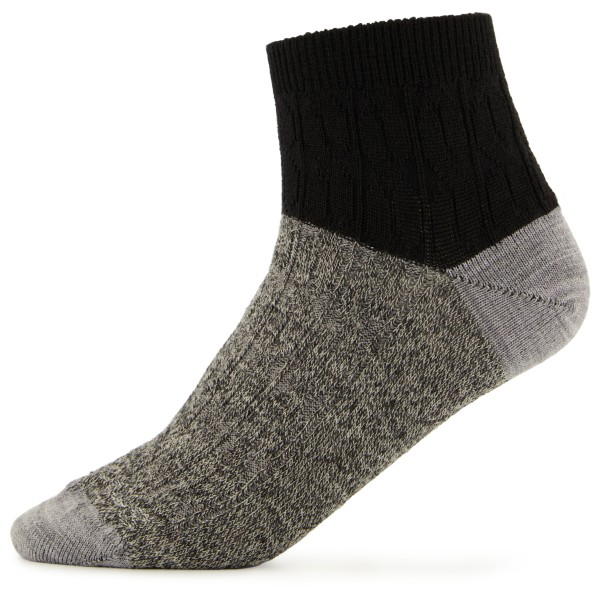 Smartwool - Women's Everyday Cable Ankle Boot - Multifunktionssocken Gr L;M;S grau