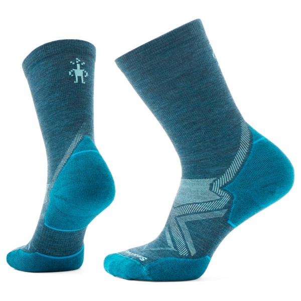 Image of Smartwool - Women"s Run Cold Weather Targeted Cushion Crew - Laufsocken Gr L;M;S blau;schwarz'