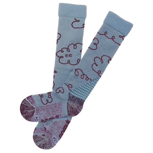 Namuk Kid’s Clouds Merino Ski Socks Skisokken Grijs