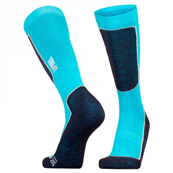 Image of UphillSport - Halla Alpine Merino & Quick Dry - Skisocken Gr 39-42 blau/türkis bei Bergfreunde.ch - der Outdoor Shop