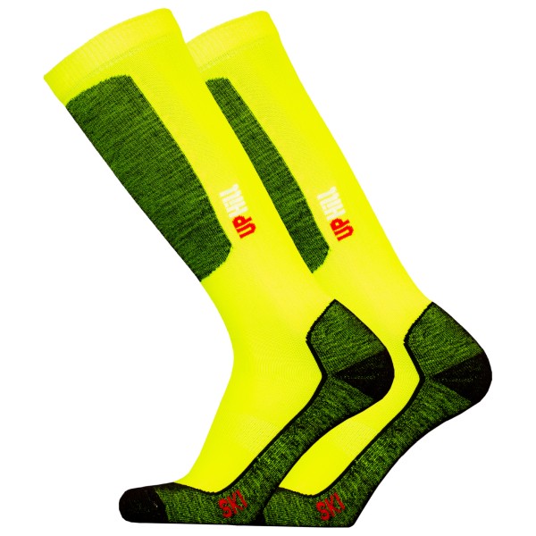 Image of UphillSport - Halla Alpine Merino & Quick Dry - Skisocken Gr 43-46 gelb