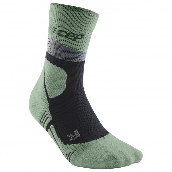 Image of CEP - Max Cushion Socks Hiking Mid Cut - Wandersocken Gr III;IV;V bunt;schwarz/grau