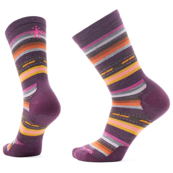 Image of Smartwool - Everyday Margarita Crew - Multifunktionssocken Gr L lila