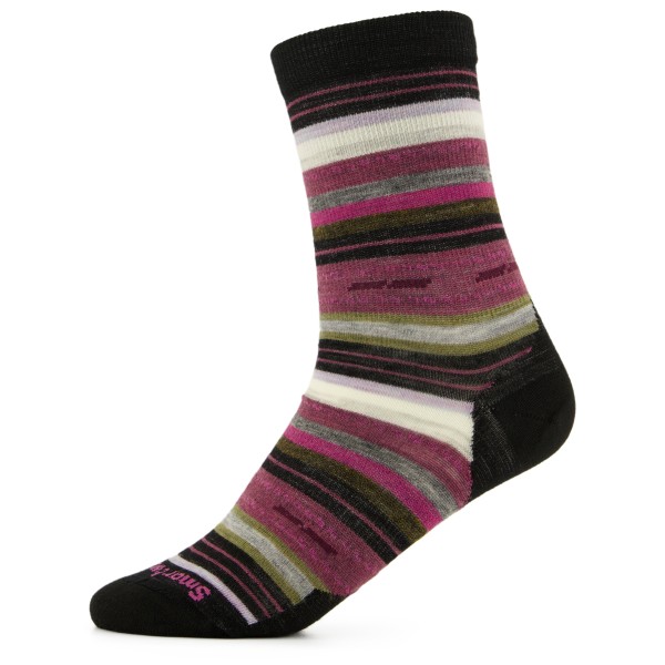 Image of Smartwool - Everyday Margarita Crew - Multifunktionssocken Gr L;M;S;XL braun;grau;lila;weiß