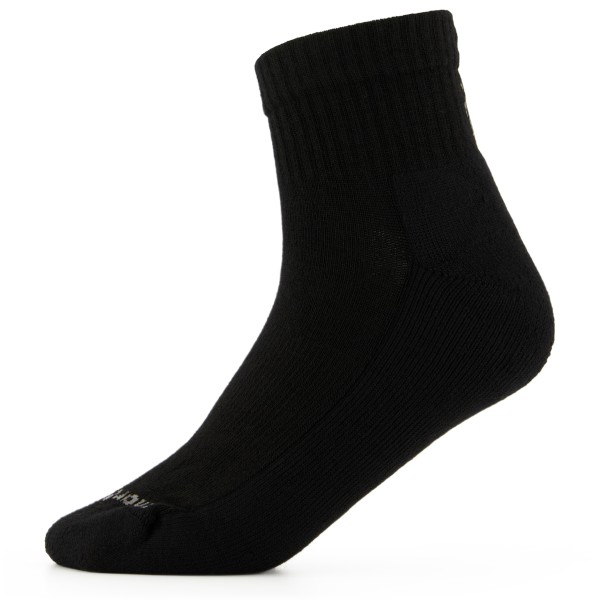 Image of Smartwool - Everyday Solid Rib Ankle Socks - Multifunktionssocken Gr L;M;S grau;schwarz