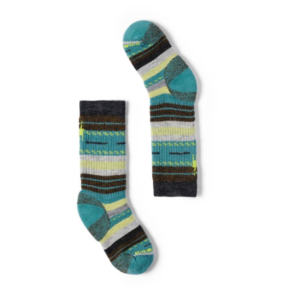 Smartwool Kids’ Hike Full Cushion Margarita Crew Socks Multifunctionele sokken S meerkleurig Multicolor