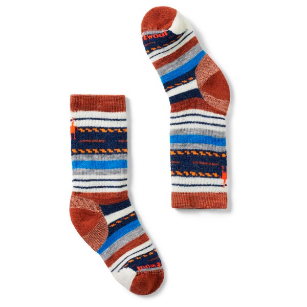 Smartwool Kids’ Hike Full Cushion Margarita Crew Socks Multifunctionele sokken M meerkleurig Multicolor