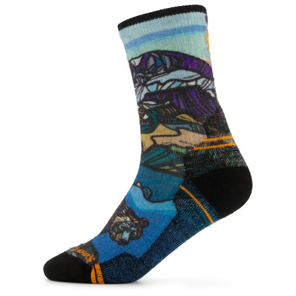 Image of Smartwool - Women"s Hike Light Cushion Icy Range Print Crew - Wandersocken Gr L;M;S bunt'