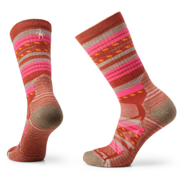 Image of Smartwool - Women"s Hike Light Cushion Margarita Crew Socks - Wandersocken Gr M rot'