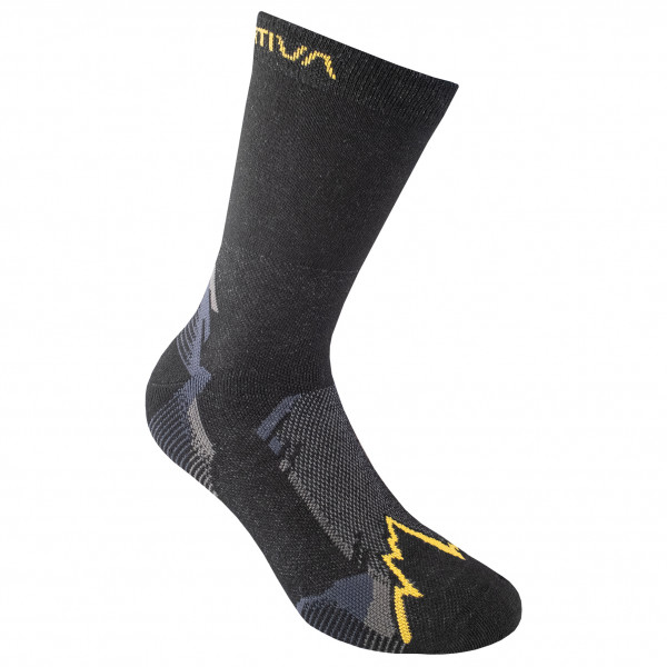 Image of La Sportiva - X-Cursion Socks - Wandersocken Gr M;S;XL blau;grau;grau/schwarz