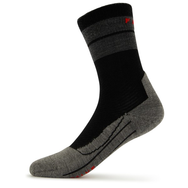 Image of Falke - TK Stabilizing - Wandersocken Gr 39-41;42-43;44-45;46-48 grau;schwarz