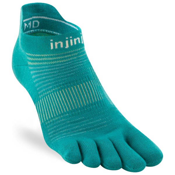 Injinji Run Lightweight No-Show Laufsocken (Gr 40,5-44 |türkis)