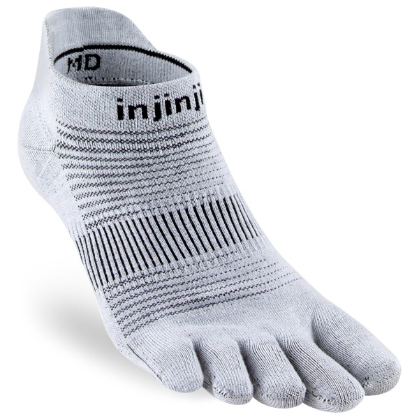 Laufsocken Injinji Run Original Weight No Show (Gr 44,5-47 |grau)