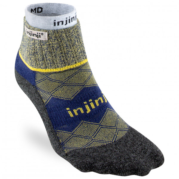 Image of Injinji - Women"s Liner + Runner Mini-Crew - Laufsocken Gr M/L grau'
