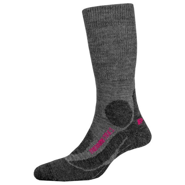 Image of P.A.C. - Women"s TR 6.1 Trekking Merino Medium - Wandersocken Gr 35-37;38-41 blau;grau;schwarz'