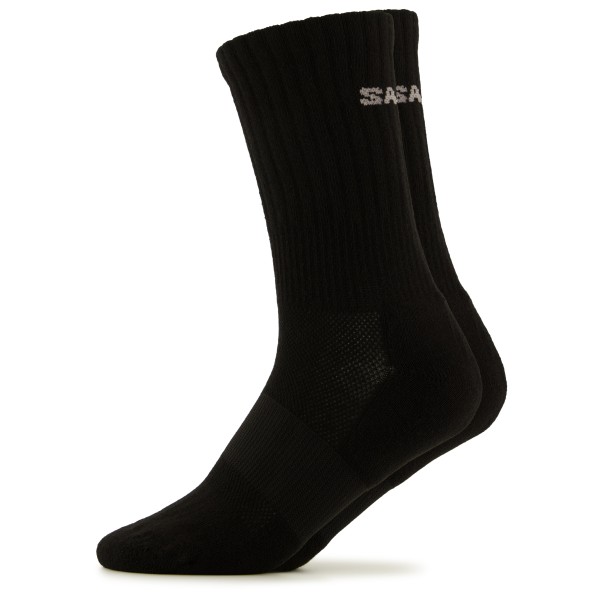 Image of Salomon - Evasion Crew 2-Pack - Multifunktionssocken Gr 36-38;39-41 schwarz