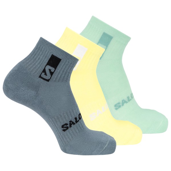 Salomon Everyday Ankle 3-Pack Multifunctionele sokken Grijs