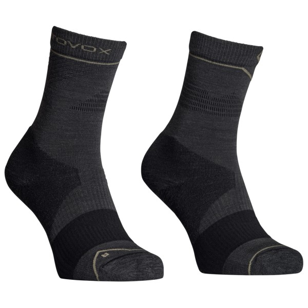 Ortovox Alpine Pro Comp Mid Socks Merinosocken Men (Gr 45-47 |schwarz)
