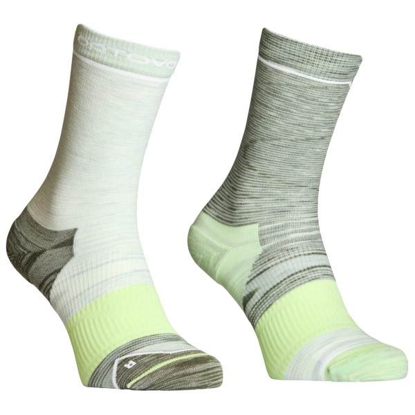 Ortovox Alpine Mid Socks Merinosocken Damen Wandern (Gr 39-41 |bunt)