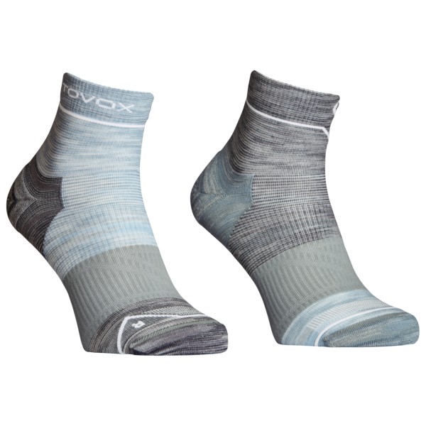 Merinosocken Ortovox Alpine Quarter Socks Damen (Gr 39-41 |grau)