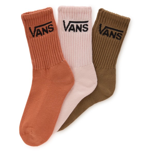 Image of Vans - Women"s Classic Crew - Multifunktionssocken Gr 6,5-10 schwarz;weiß'