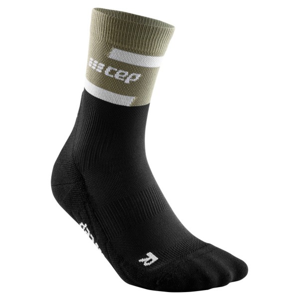 Image of CEP - The Run Socks Mid Cut V4 - Laufsocken Gr III;IV;V grau;schwarz