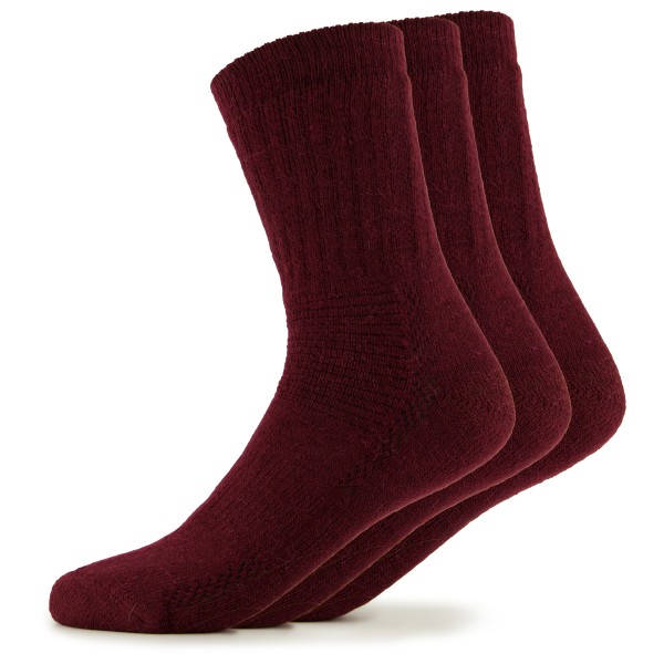 Alpacasocks&Co - Alpacasocks 2-Pack - Multifunktionssocken 36-39 rot
