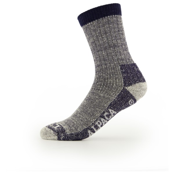 Image of Alpacasocks&Co - Merino Hiking 2-Pack - Wandersocken Gr 36-39;39-42;42-45;45-48 grau;grau/weiß;oliv;rot