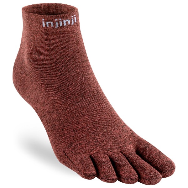 Image of Injinji - Liner Mini-Crew - Multifunktionssocken Gr M rot