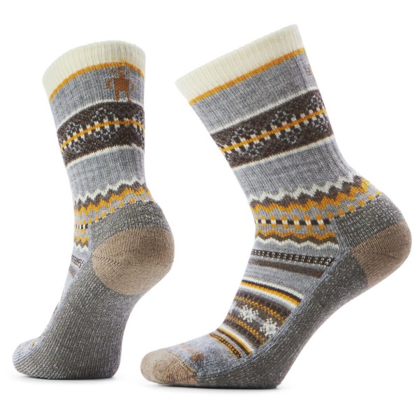 Smartwool Everyday Snowed In Sweater Crew Multifunctionele sokken Grijs