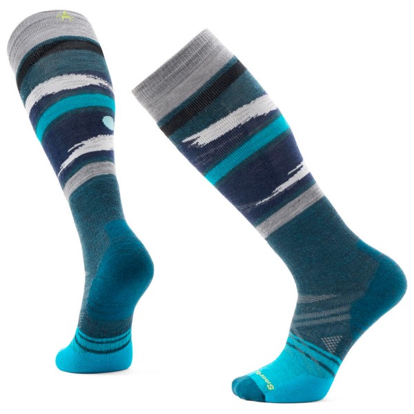 Image of Smartwool - Ski Full Cushion Midnight Ski Pattern OTC - Skisocken Gr L blau