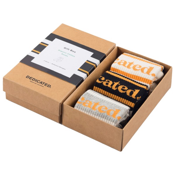 Image of DEDICATED - Sport Socks Ullevi Logo - Multifunktionssocken Gr 36-40;41-45 beige/weiß;weiß