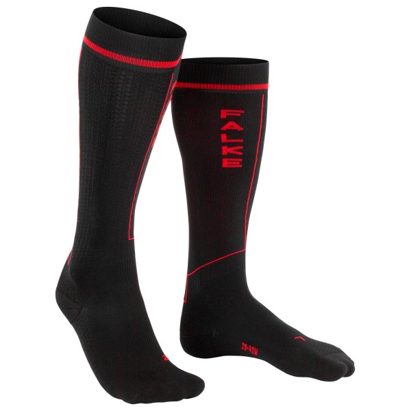 Falke - Women's Impulse Running - Kompressionssocken Gr 35-38 schwarz