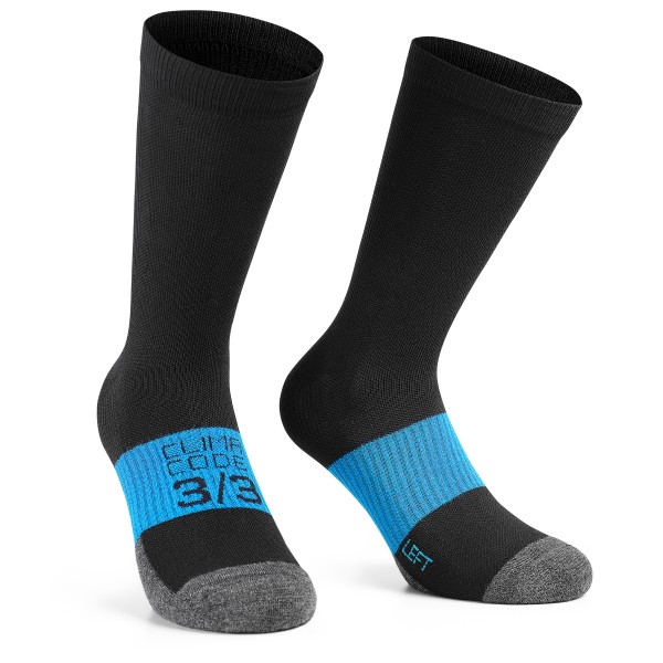Image of ASSOS - Winter Socks Evo - Velosocken Gr 0 - 35-38 schwarz
