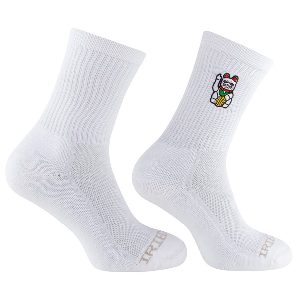 Image of Iriedaily - Bye Bye Sock - Multifunktionssocken Gr XL weiß/grau
