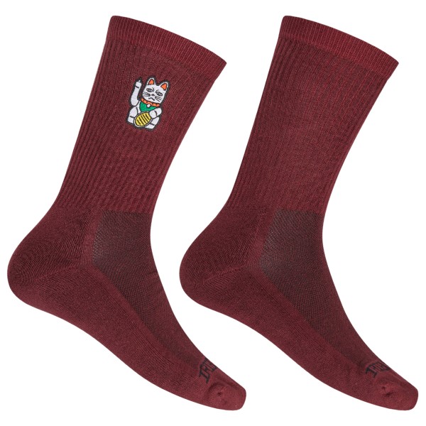 Iriedaily Bye Bye Sock Multifunctionele sokken Rood