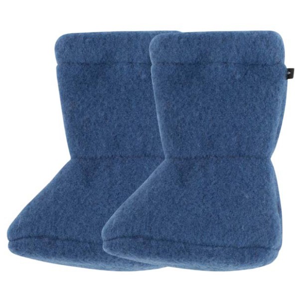 Image of Pure Pure - Baby Stiefel Fleece - Hüttenschuhe Gr 0 blau