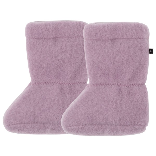 Image of Pure Pure - Baby Stiefel Fleece - Hüttenschuhe Gr 0;1;2 blau;braun;grau;rosa